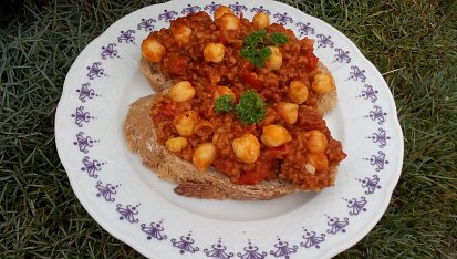 Mleté maso s cizrnou