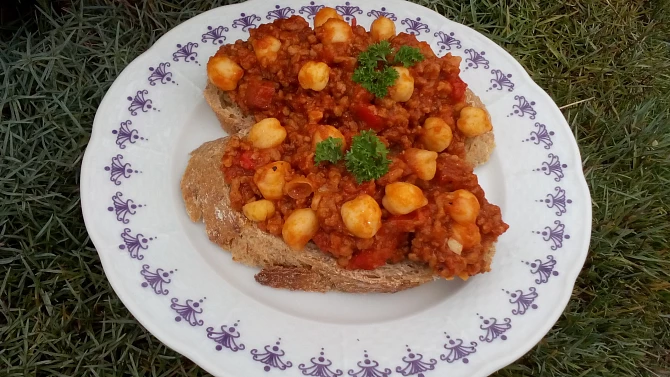Mleté maso s cizrnou