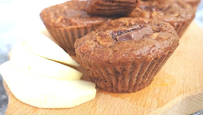 Muffiny s jablky