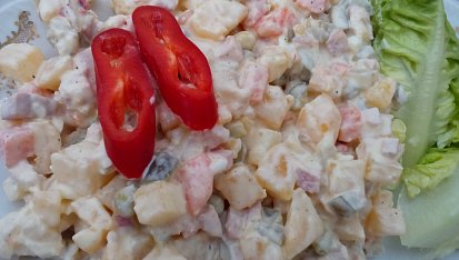 Tuřínový salát - na způsob bramborového