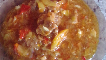 Vepřová líčka – pikantní