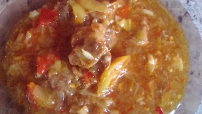 Vepřová líčka – pikantní