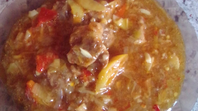 Vepřová líčka – pikantní