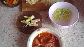 Vepřová líčka – pikantní