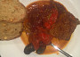 Dušené vepřové s paprikami a fazolemi - párolt sertéspaprika és bab
