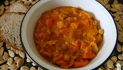 Dýňové lečo s indickým kořením, Dýňové lečo (s indickým kořením)