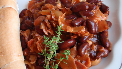 Fazole (nejen) se slaninou
