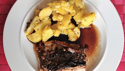 Losos s teriyaki omáčkou
