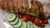 Plněné zapečené bagety - housenky