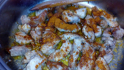 Tandoori masovo-zeleninová směs