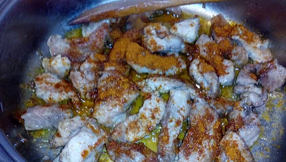 Tandoori masovo-zeleninová směs