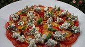 Carpaccio z rajčat
