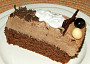 Čokoládový dort s fondánovými sněhuláky