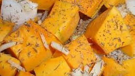 Dýňové kuře / králík na bylinkách