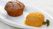 Dýňové muffiny a dýňová zmrzlina, Dýňové muffíny a dýňová zmrzlina