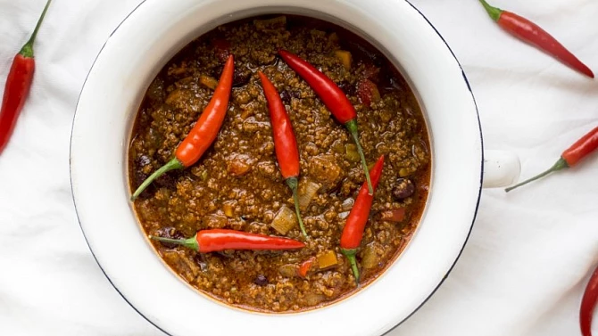 Hot chilli con carne