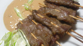 Hovězí saté (satay)