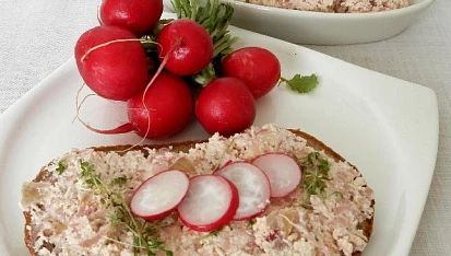 Ředkvičková pomazánka se smetanou, Ředkvičková pomazánka se smetanou