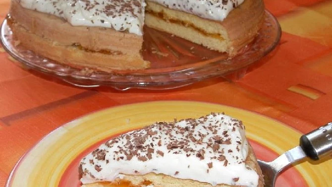 Rychlý piškotový dort, Rychlý piškotový dort
