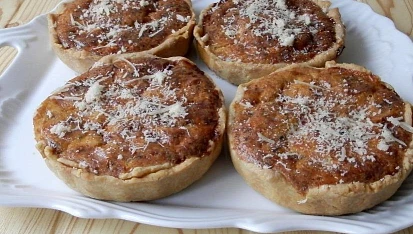 Tartaletky s masem a parmazánem, Tartaletky s masem a sýrem