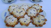 Tvarohové kytičkové koláčky