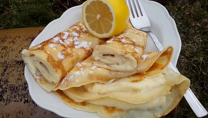 Citronové / pomerančové palačinky