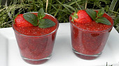 Jahodový chia pudink, Jahodový chia pudink