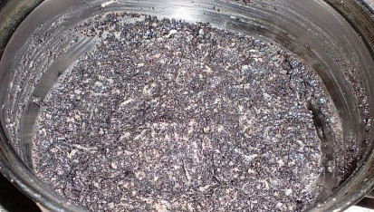 Maková náplň do buchet podle babičky, Připravená náplň...