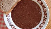 Polévka z kroupového jelítka - "prdelačka"