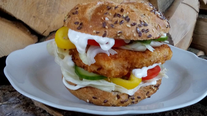 Rybí burgery