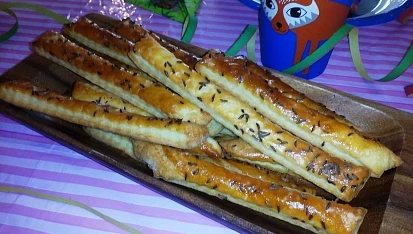 Slané tvarohové tyčinky