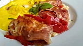 Šunkové smotky, plněné mozzarelou