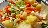 Zapečená zelenina s bramborem (bez tuku), Zapečená zelenina s bramborem (bez tuku)