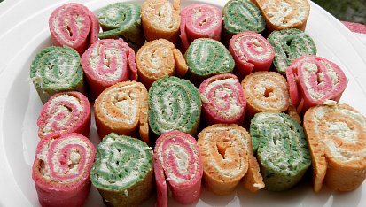 Barevné slané palačinky, Barevné slané palačinky