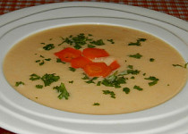 Celerovo-sýrová  polévka
