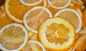 Citronová / pomerančová kandovaná kůra