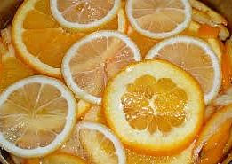 Citronová / pomerančová kandovaná kůra