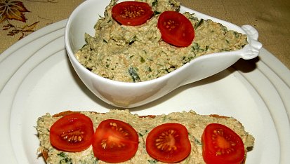 Čočková pomazánka s tofu, Čočková pomazánka s tofu