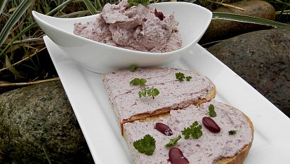 Fazolová pomazánka s tofu, Fazolová pomazánka s tofu