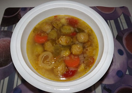 Kapustičková polévka z Brna