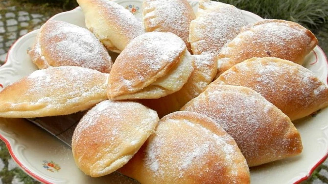 Kynuté tvarohové taštičky, Kynuté tvarové taštičky