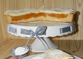 Meruňkový koláč s polevou