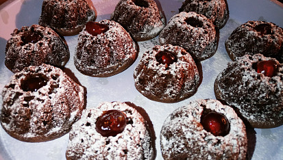 Perníkové muffiny s chutí povidel