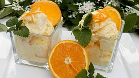 Pomerančová zmrzlina