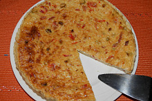 Slaný koláč s tofu