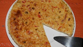 Slaný koláč s tofu