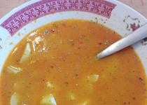 Ultra slaná bryndzová polévka