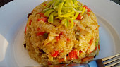 Zeleninové surimi tyčinky s rýží