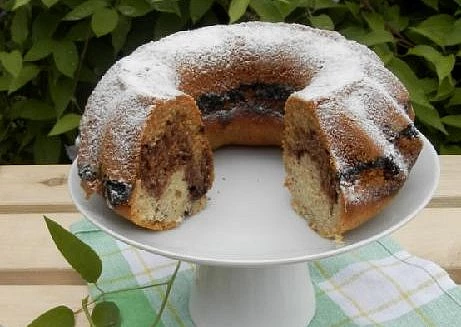 Bábovka s kakaem a mandlemi, Bábovka s kakaem a mandlemi