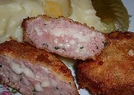 Holandský sekaný vepřový řízek